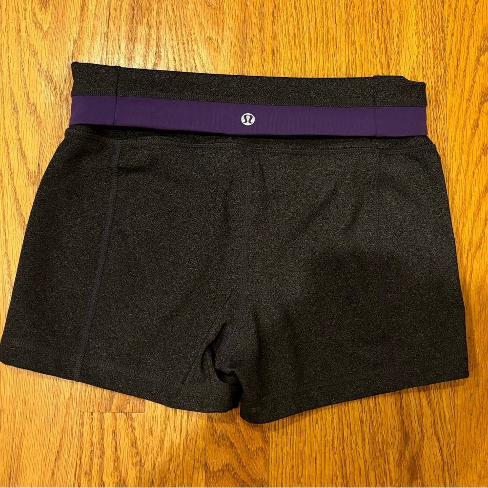 Lululemon fold down shorts